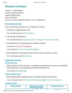 Exam View - Test Answer Key Chapter 13 - Chapter 13: Sensory System ...