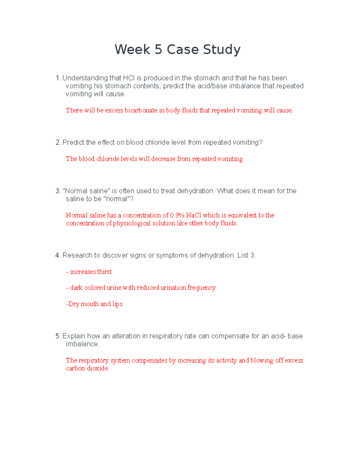 case study 2 hcl