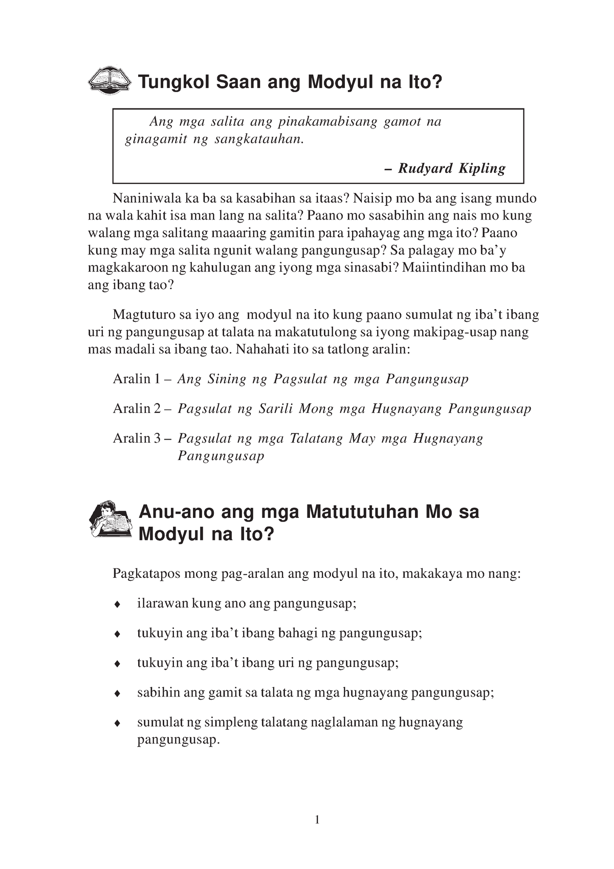 Ang ABC Ng Pagsulat Ng Mga Hugnayang Pangungusap - Tungkol Saan Ang ...