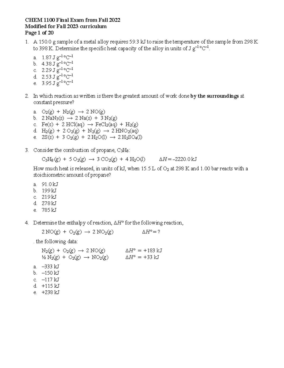 CHEM1100F22-revised - lectures for 1100 - Modified for Fall 2023 ...