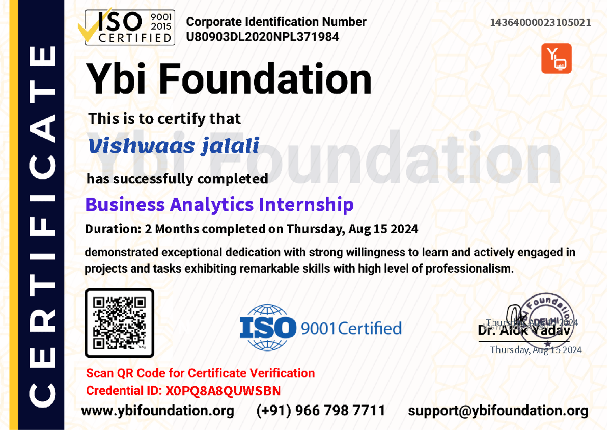 Business+Analytics+Internship+(60days) - international business ...