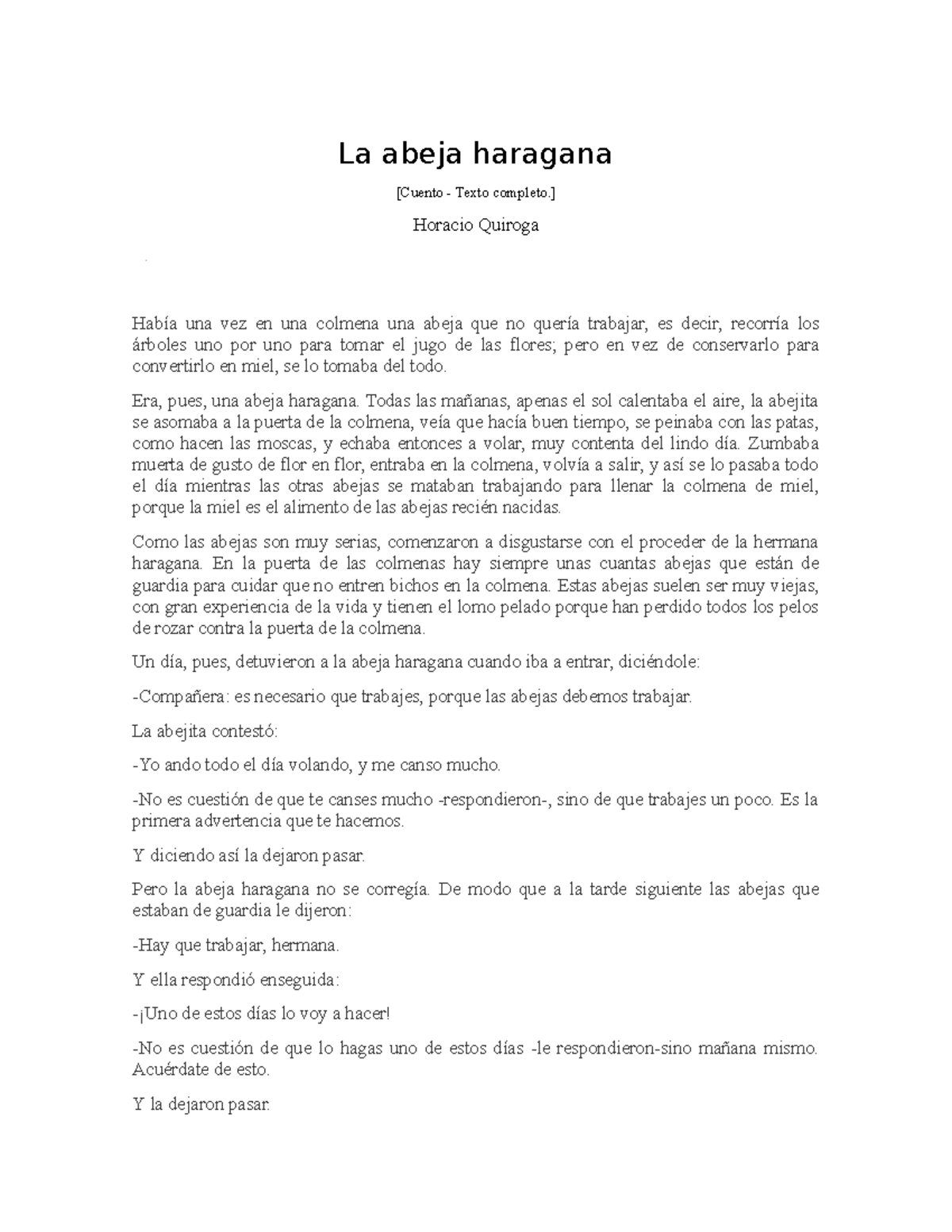 La Abeja Haragana Fisica Ii Cb13 Unsam Studocu