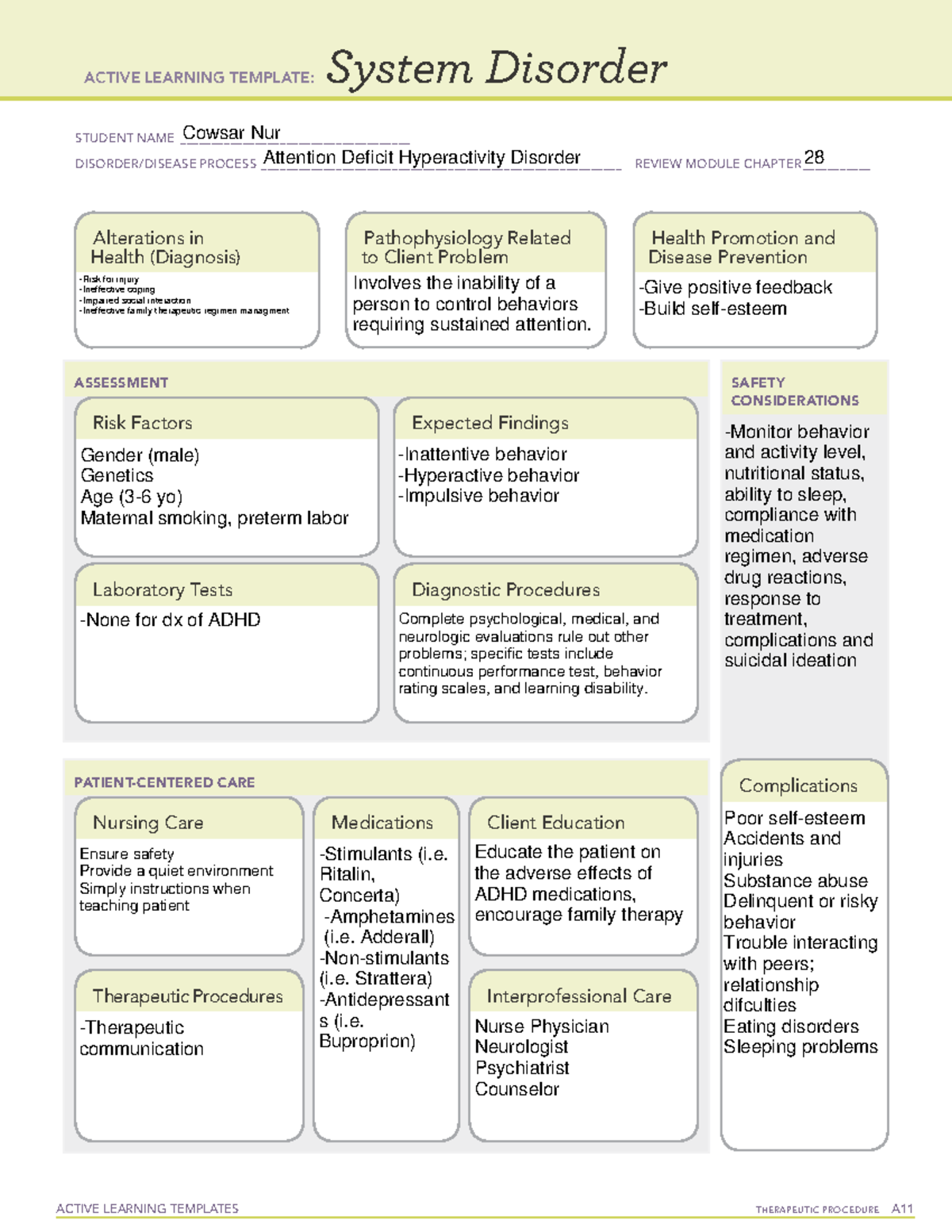 ati-template-adhd-active-learning-templates-therapeutic-procedure-a