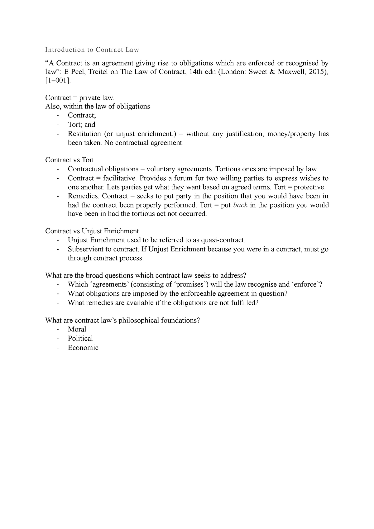 contract law essay pdf
