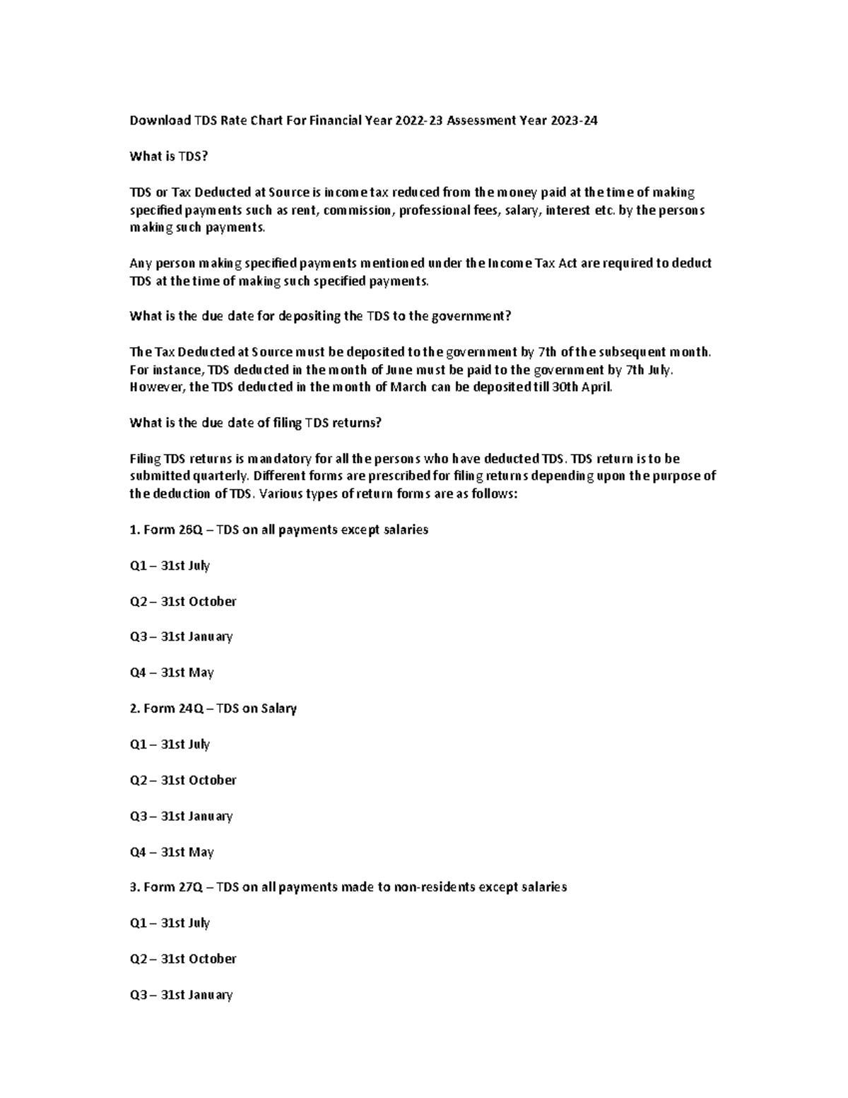 download-tds-rate-chart-for-financial-year-2022-23-assessment-year-2023