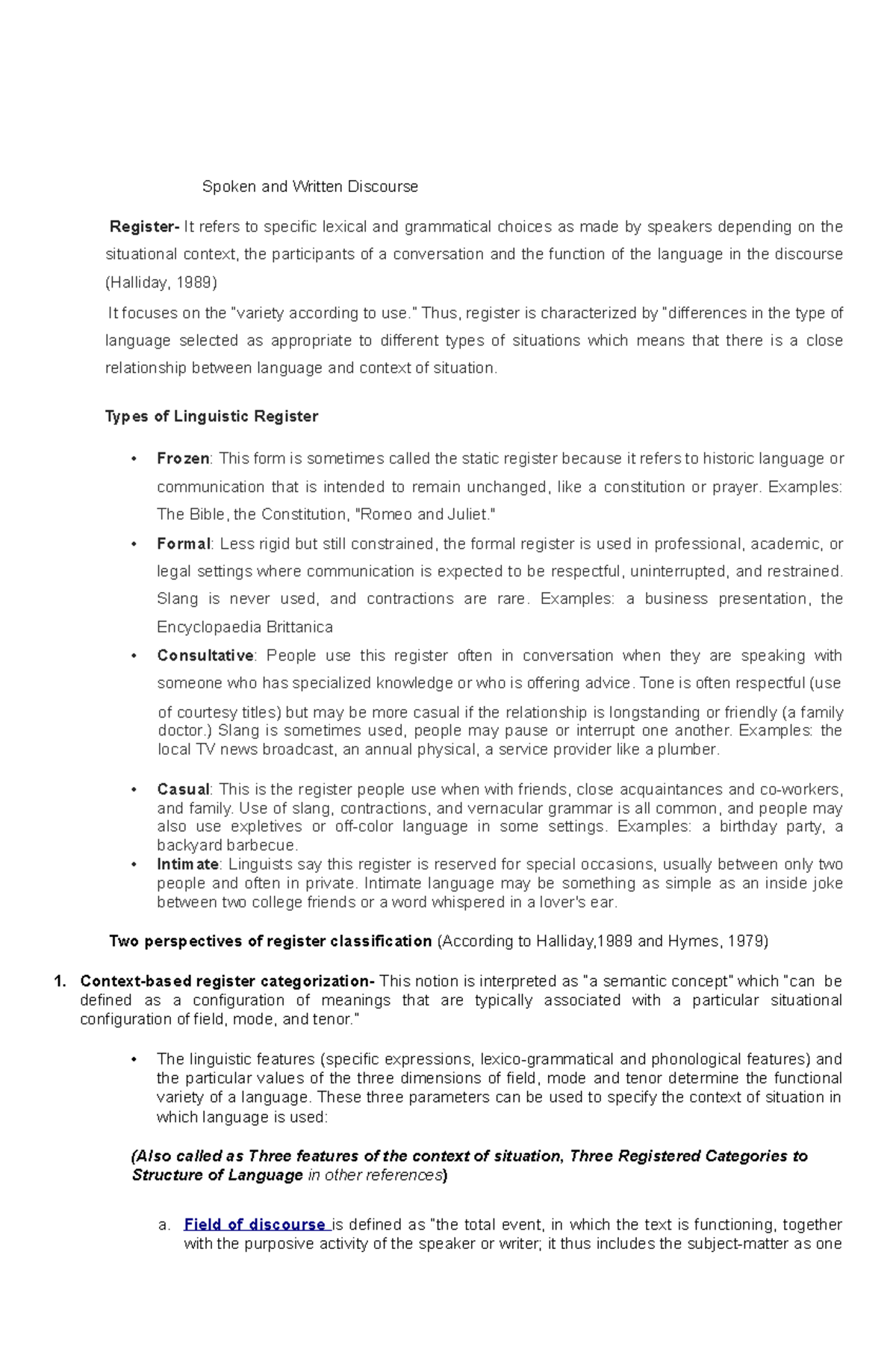 Decode The Chatter: Understanding Spoken Language Discourse - c2p0zh8