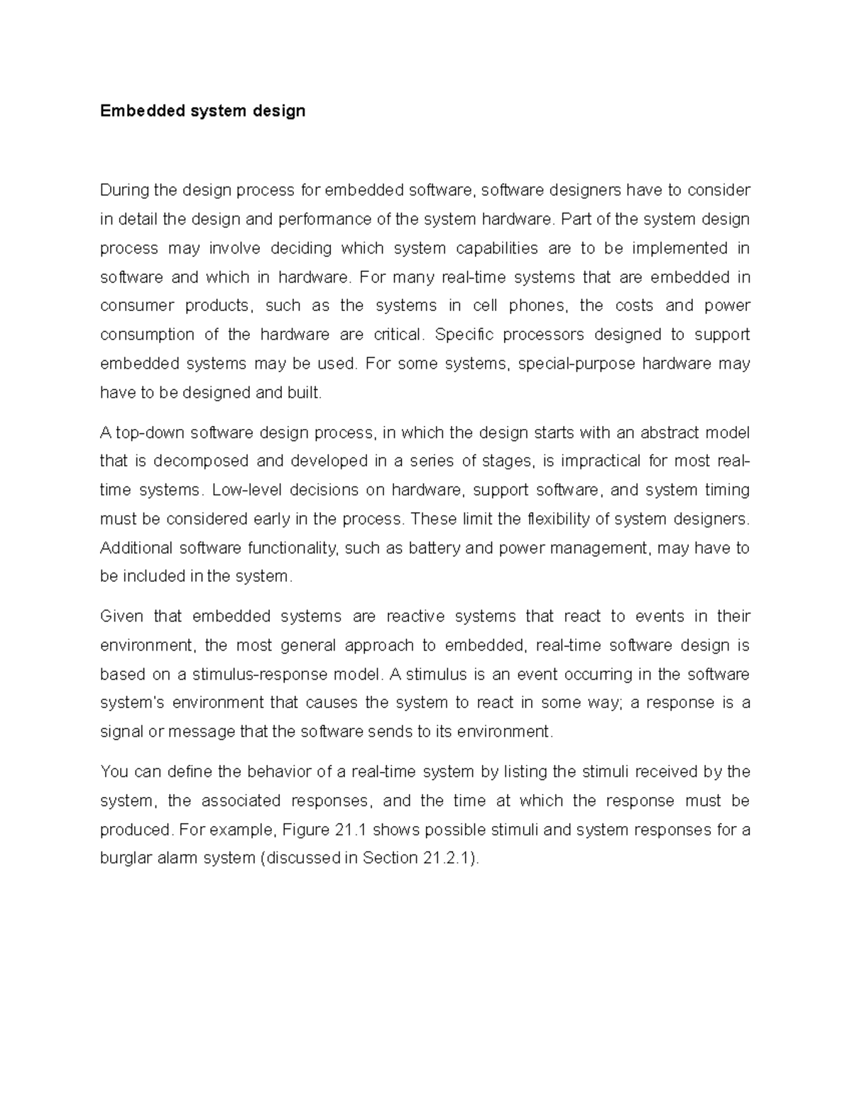 Embedded system design During the design ... Circuit Diagram