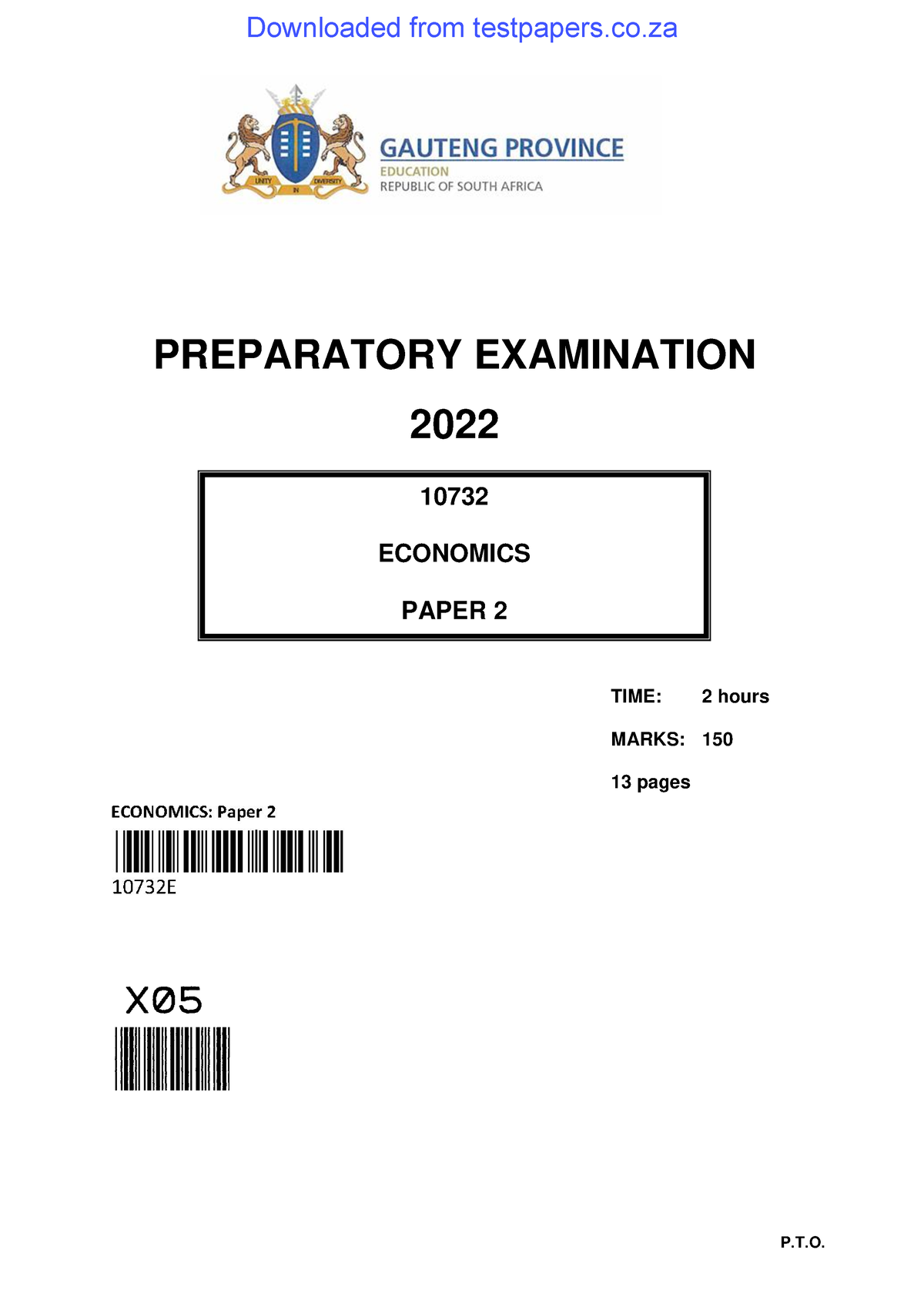 economics possible essays grade 12 2022 paper 2