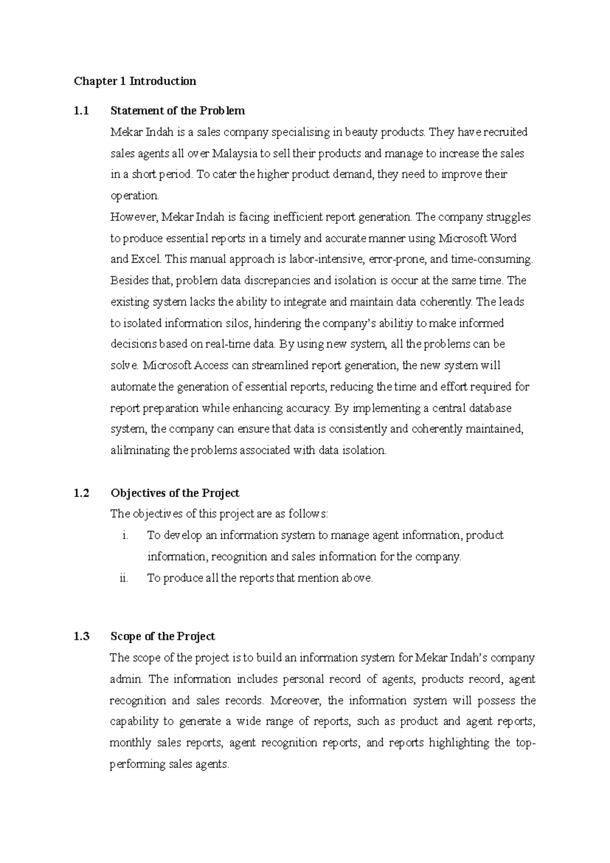 Chapter 1 Introduction - Chapter 1 Introduction 1 Statement of the ...
