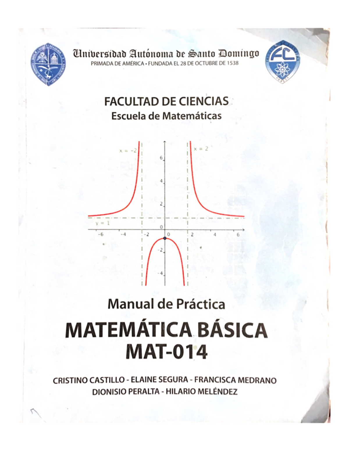 Manual De Matemáticas Básicas 014 - Método De Mat Y Física I - Studocu