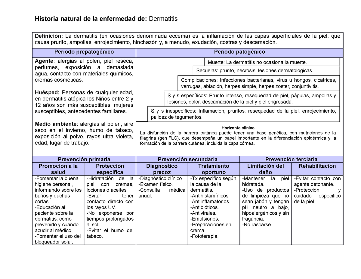 Historia Natural Enfermedad Dermatitis En Rea Del Pa Al The Best Porn