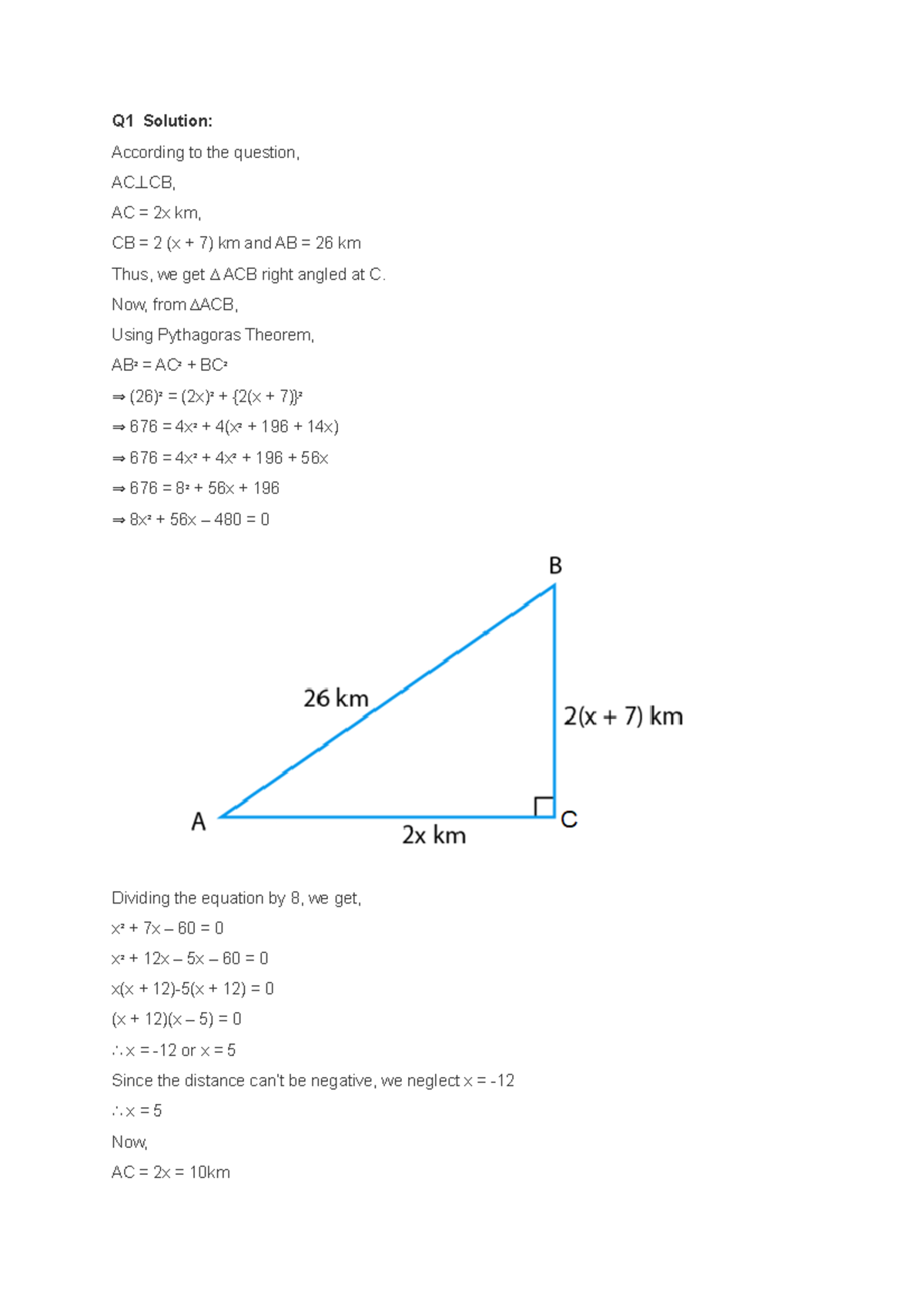 Triang;s Solution - Handpicked Questions on Triangles - Q1 Solution ...