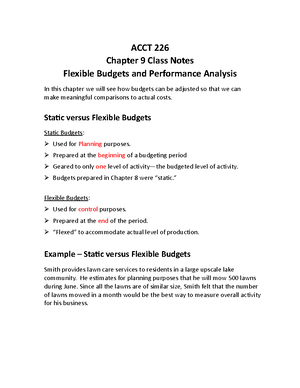 Exam 2 Study Guide - Lecture Notes filled out - ACCT 226 – Fall 2022 ...