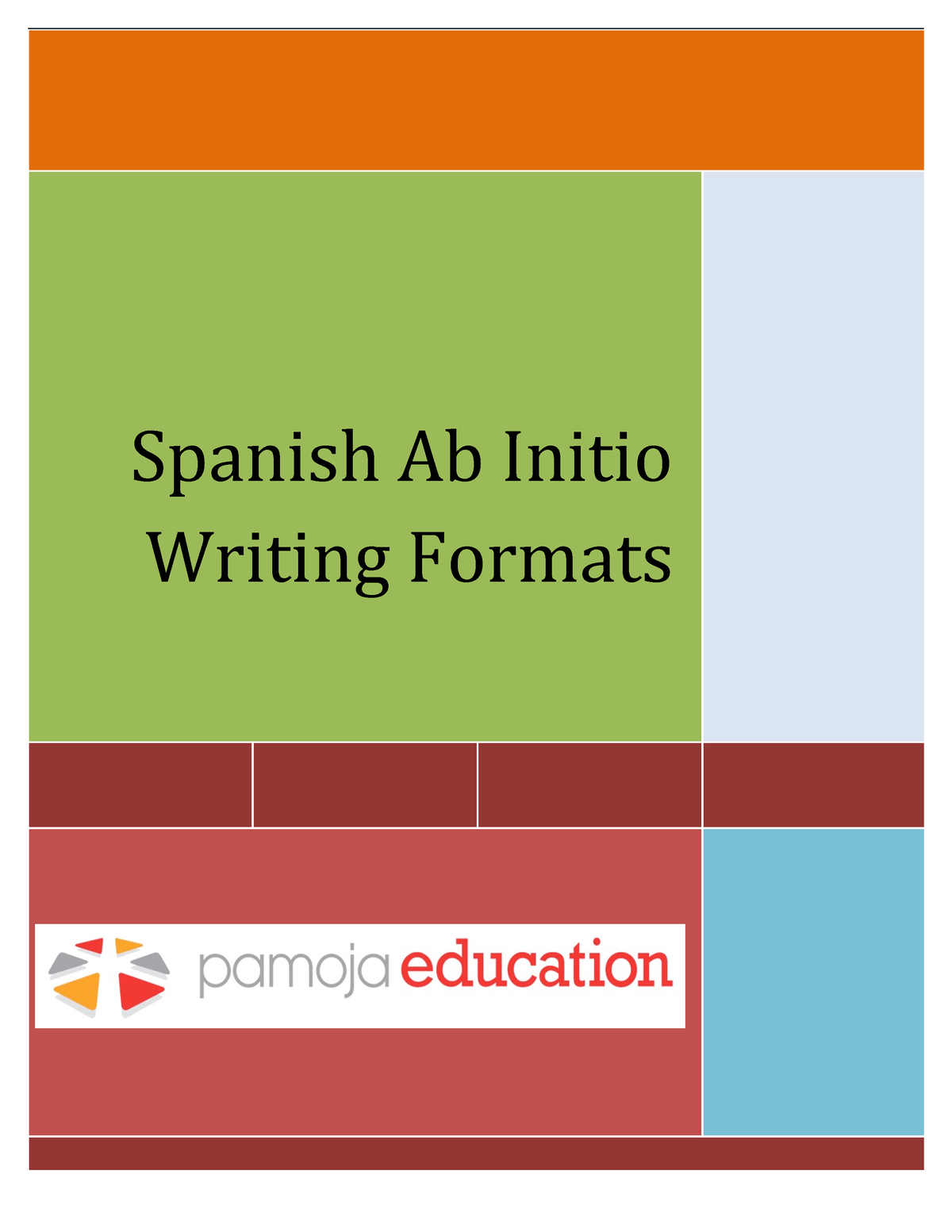 essay format in spanish