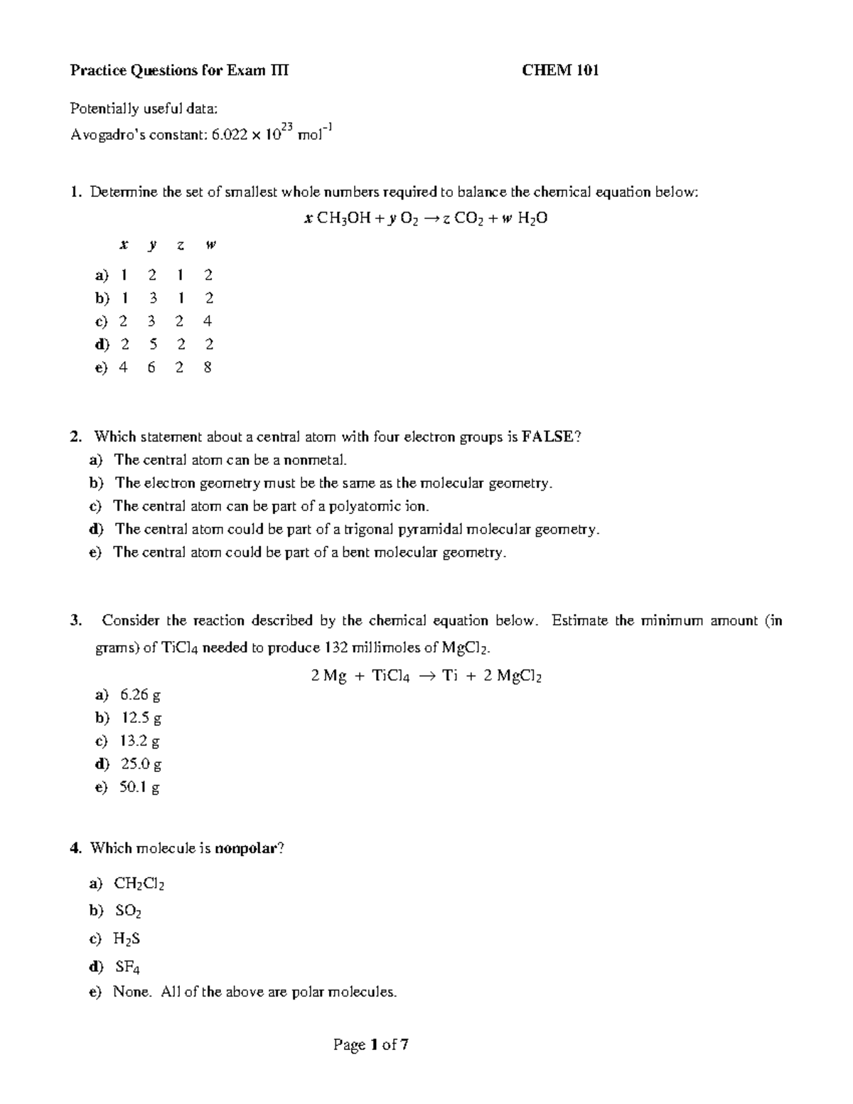 exam-3-chem-101-practice-practice-questions-for-exam-iii-chem-101