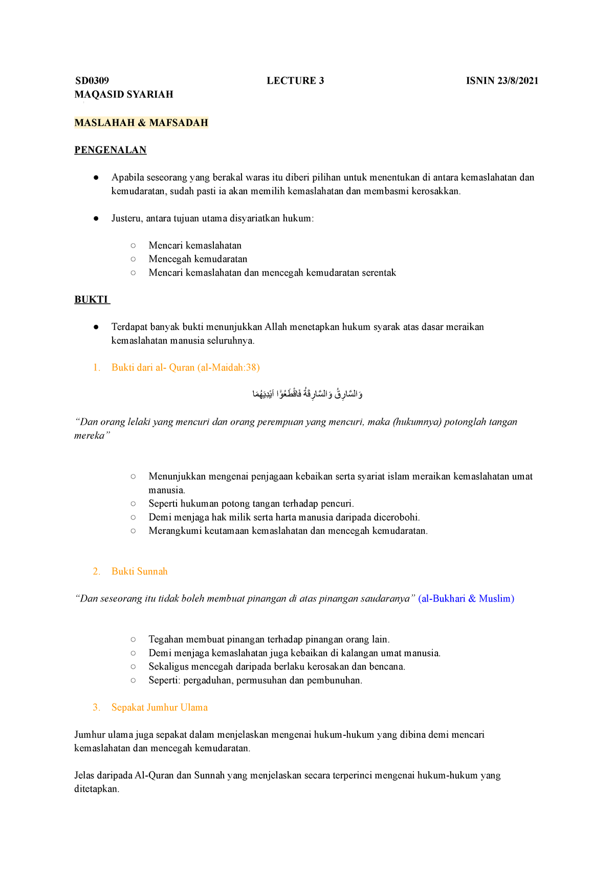 maslahah-dan-mafsadah-sd0309-lecture-3-isnin-23-8-maqasid-syariah