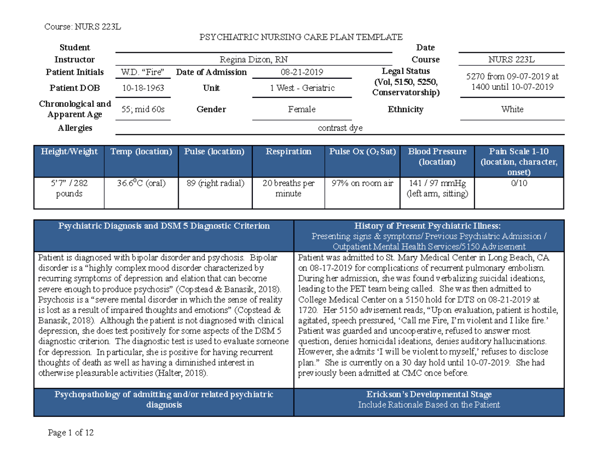 psychosocial-nursing-care-plan-examples