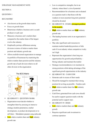 strategic management case study with questions