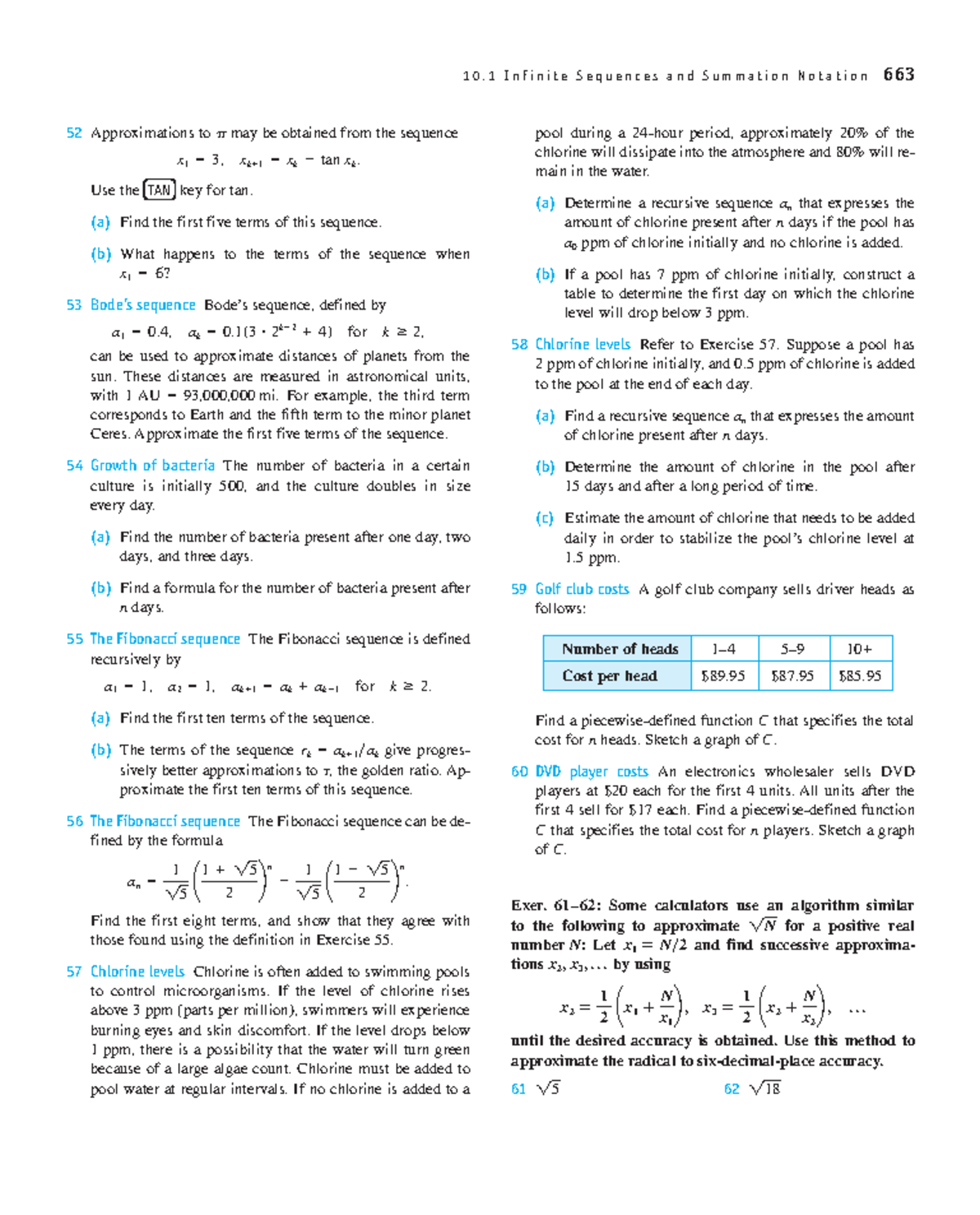 Algebra and Trigonometry with Analytic Geometry-69 - 1 0. 1 I n f i n i ...