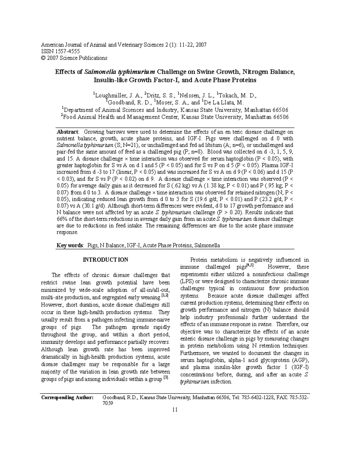 P11-22 - EFFWDFW - American Journal of Animal and Veterinary Sciences 2 ...