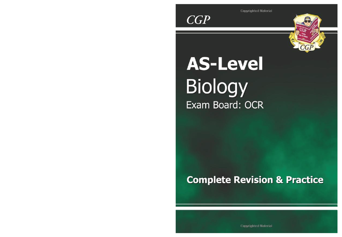 AS Level Biology OCR Complete Revision Practice ariadanesh - More ...
