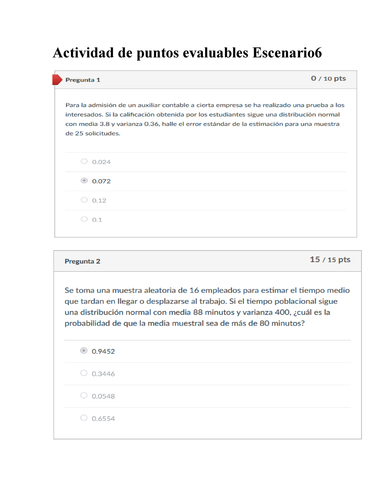 Actividad De Puntos Evaluables Escenario 6 - Estadística Inferencial ...