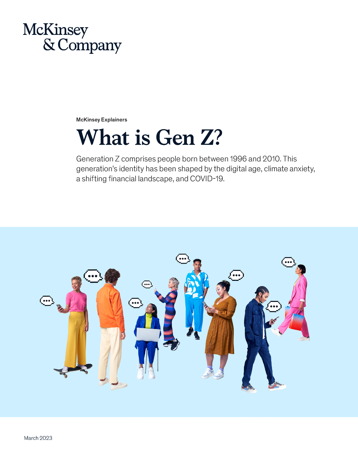 What Is Gen Z - Extra Information - March 2023 McKinsey Explainers What ...