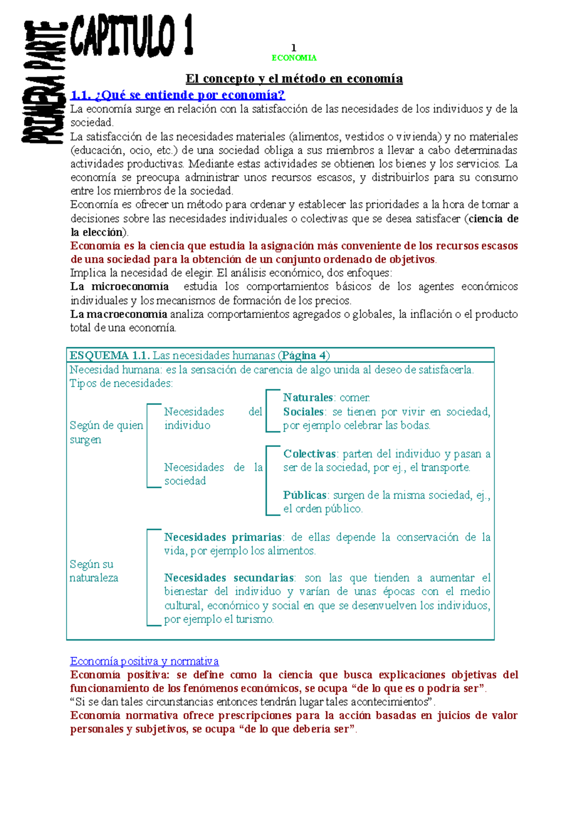 Economia Principios Y Aplicaciones - Mochon Y Beker Resumido - ECONOMIA ...