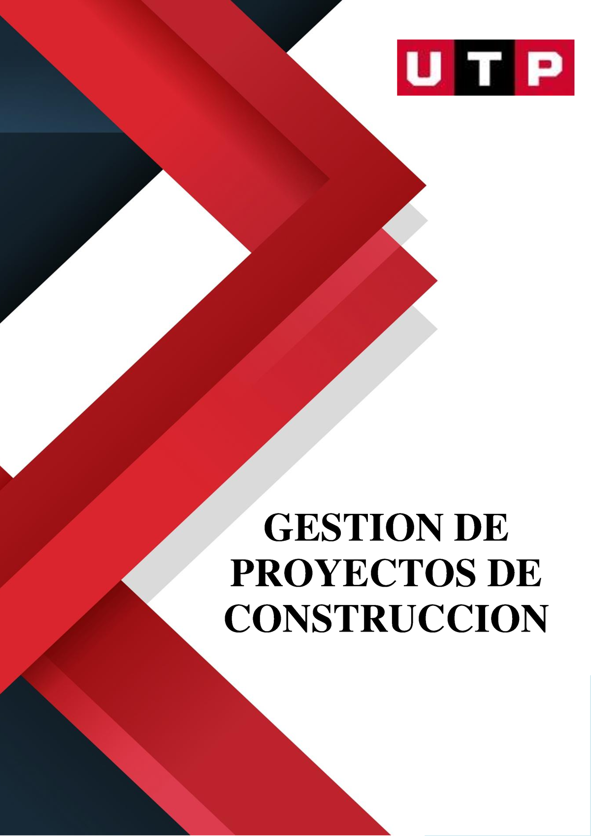 Ejemplo Semana 2 - GESTION DE PROYECTOS DE CONSTRUCCION “AÑO DE LA ...