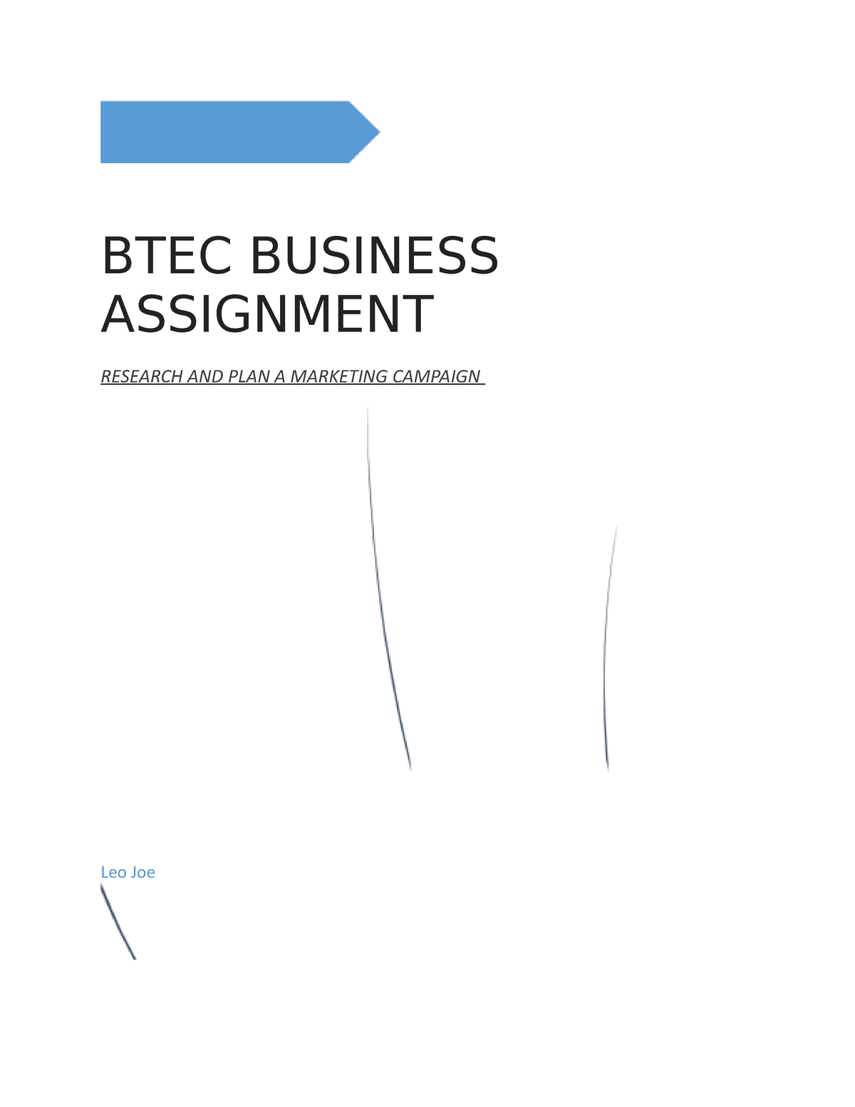 btec business unit 22 assignment 2