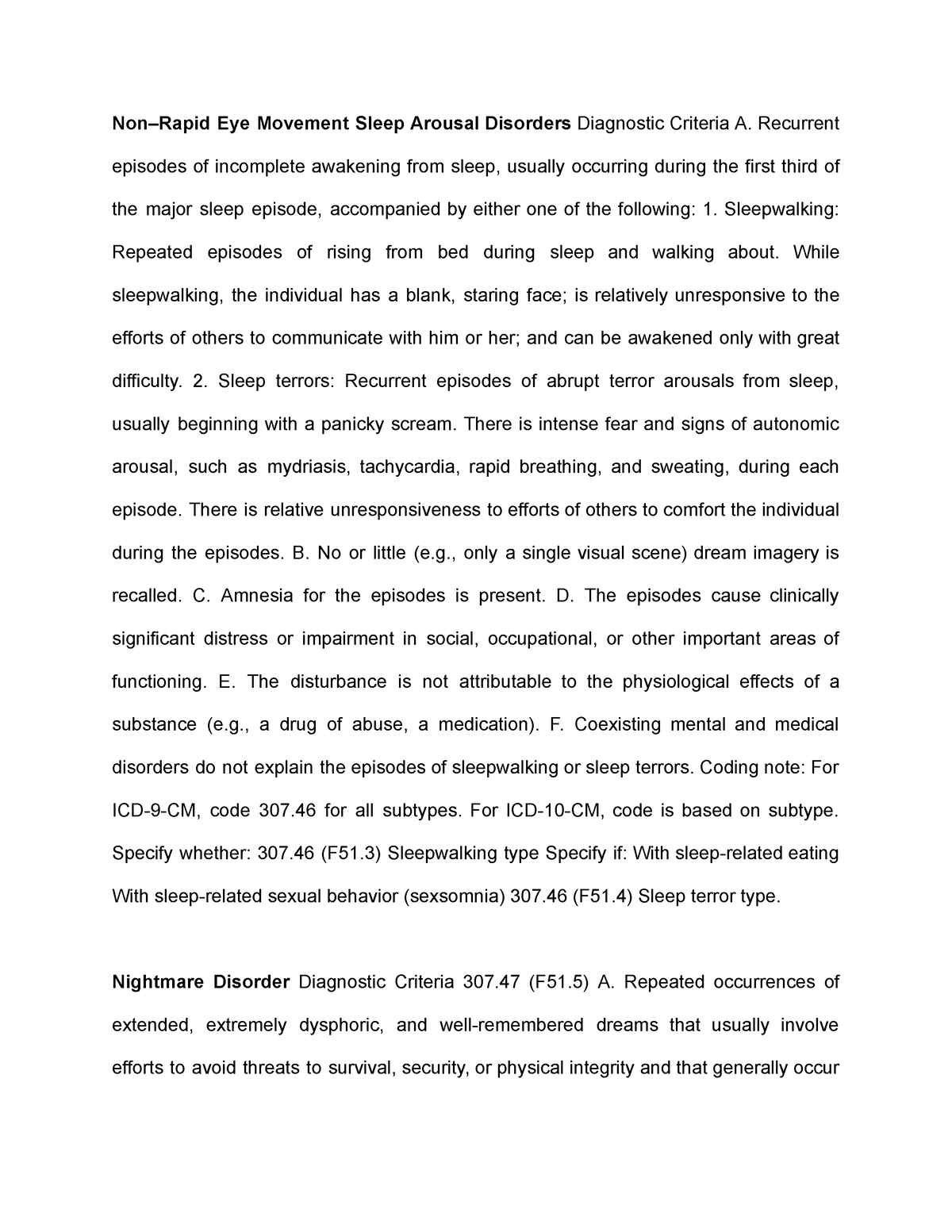 non-rapid-eye-movement-sleep-arousal-disorders-diagnostic-criteria-a