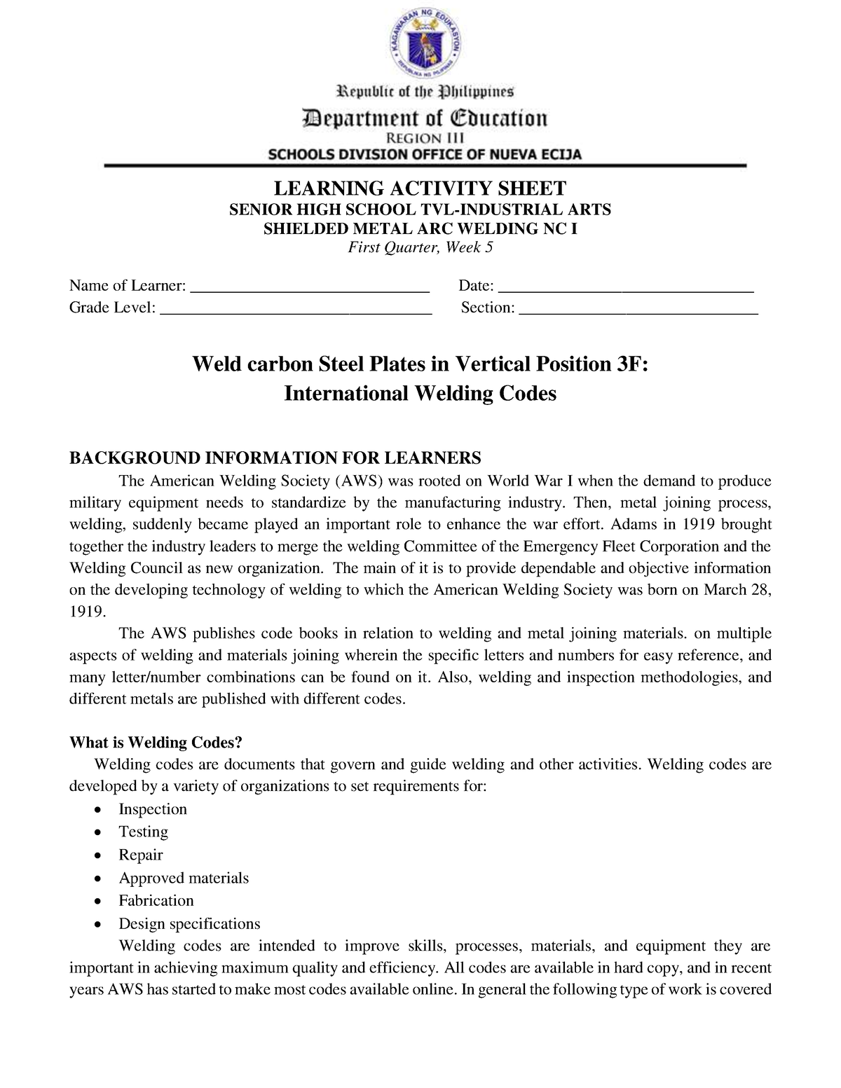 shs-tvl-ia-smaw-nc-i-week-5-learning-activity-sheet-senior-high