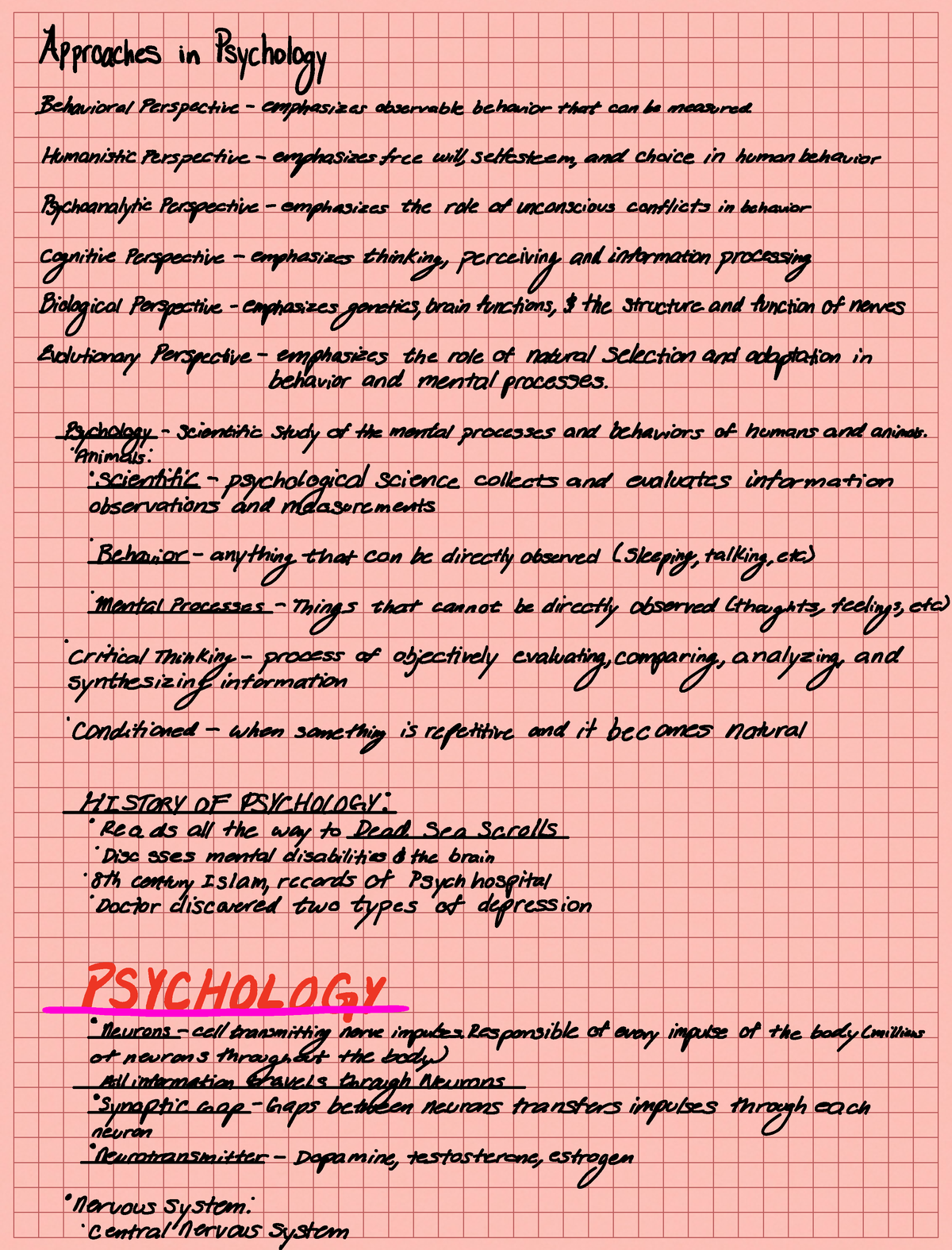 notes-on-psychology-2-osu-psych-13-approaches-in-psychology