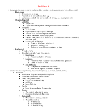 Chapter 13 - Complete Lecture, Powerpoint, And Book Notes Professor ...