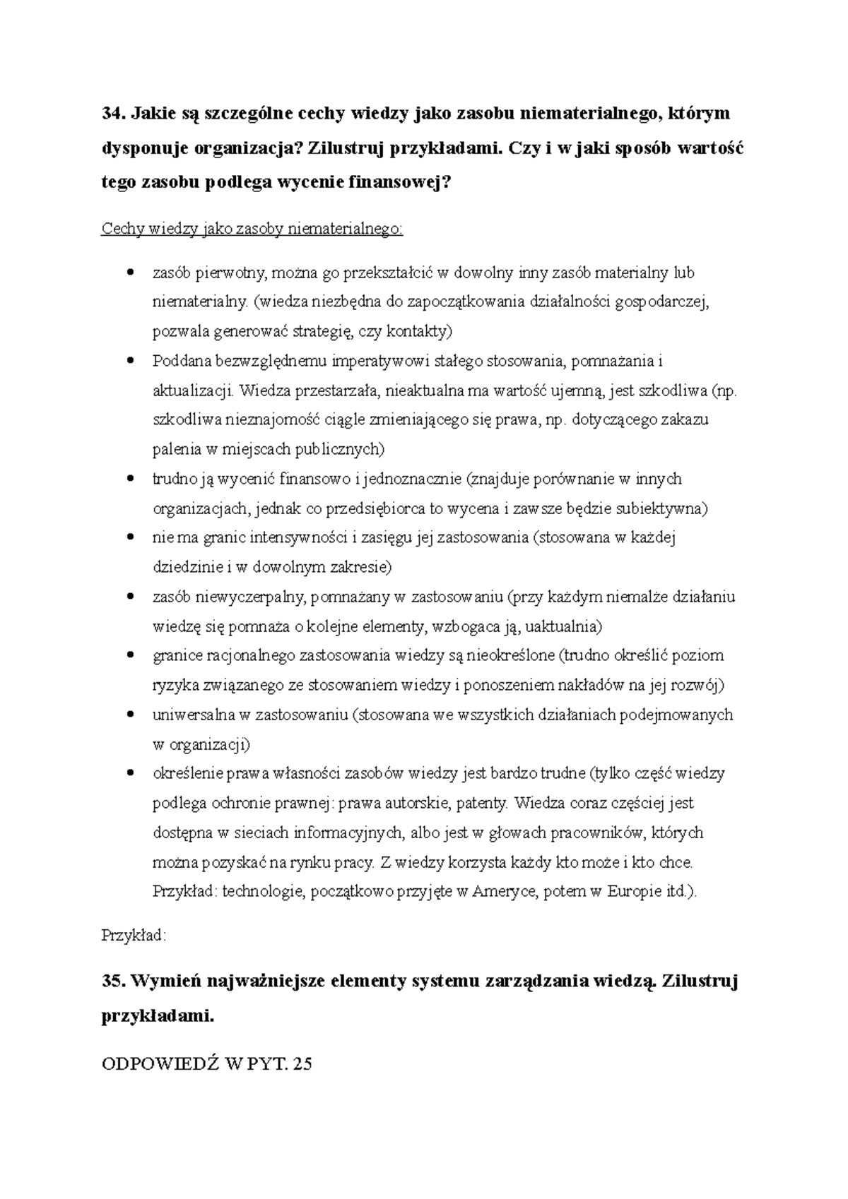 Zarzadzanie Strategiczne 11 Material - 34. Jakie Są Szczególne Cechy ...