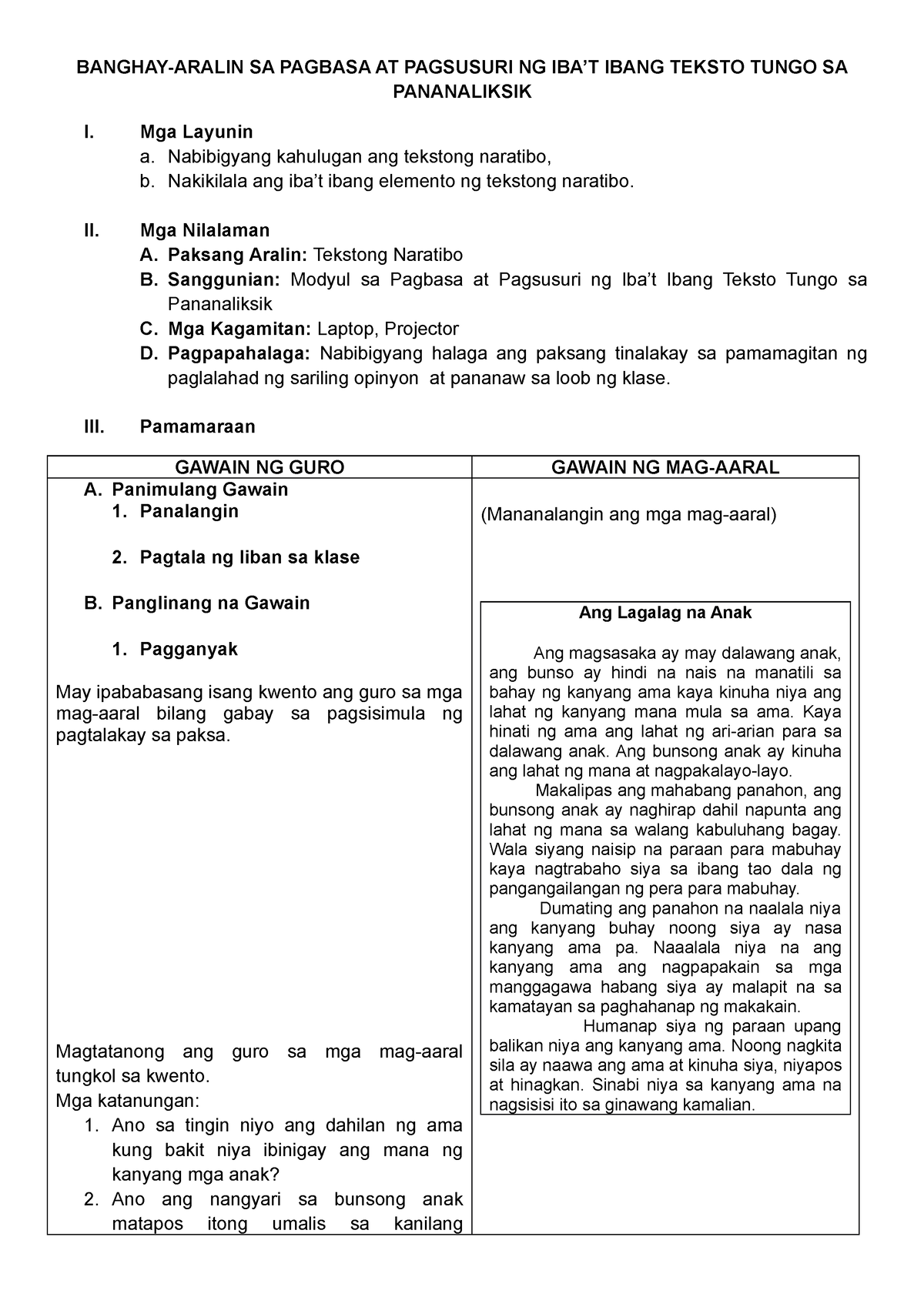 Grade 1 Araling Panlipunan Aralin 4 Pag Uugnay Ng Konsepto Ng Lugar ...