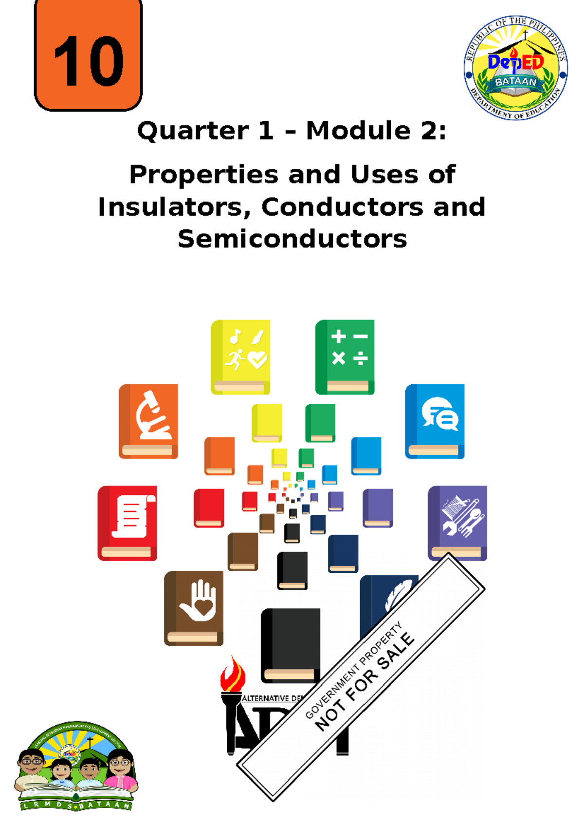 Electonics 10 q1 module 2 Insulator conductor and semiconductor 1