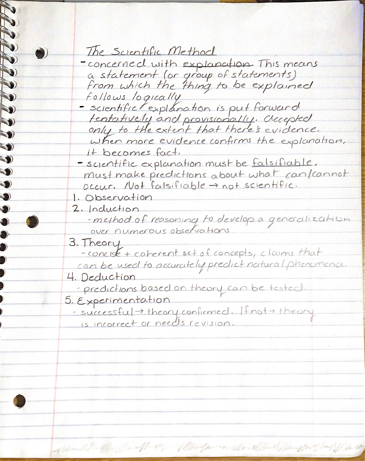 Scientific Method Notes - LIN 182 - Studocu