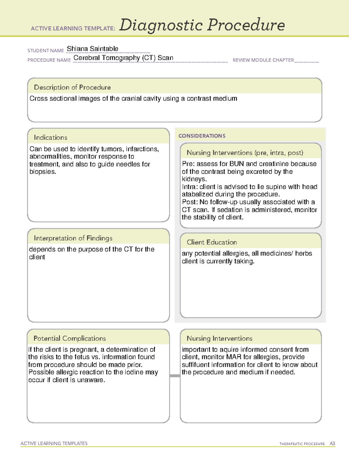 Active Learning- CT - Course work - ACTIVE LEARNING TEMPLATES ...