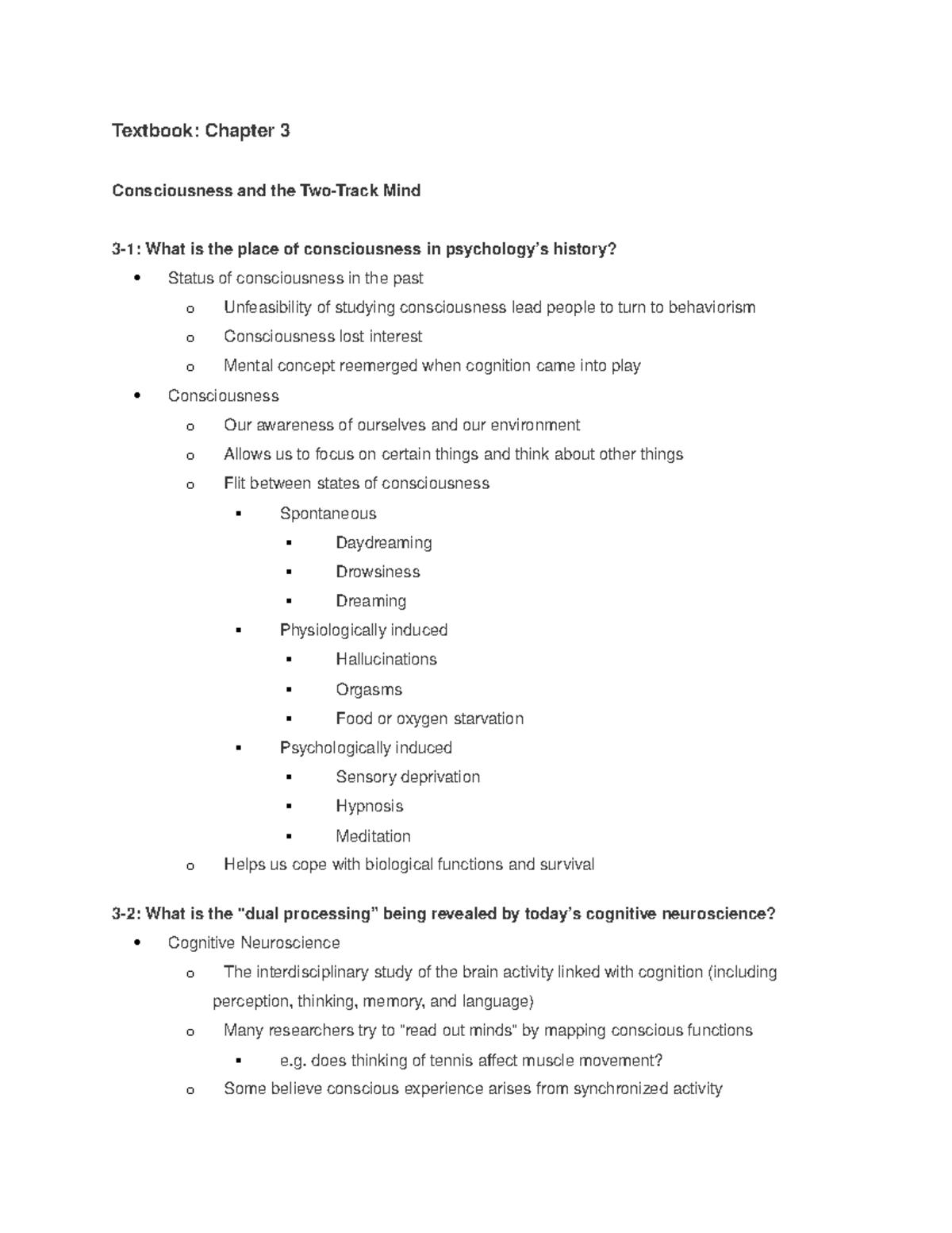 chapter 3 review comprehension and critical thinking psychology