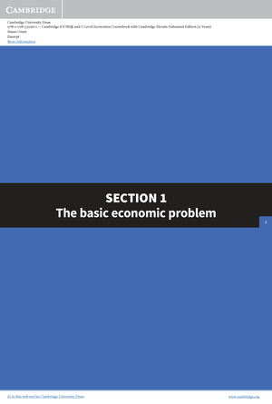 Basic Economic Problem - To solve this basic problem, every society ...