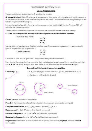 Optimisation Methods of Operational Research Labelling and Cuts ...