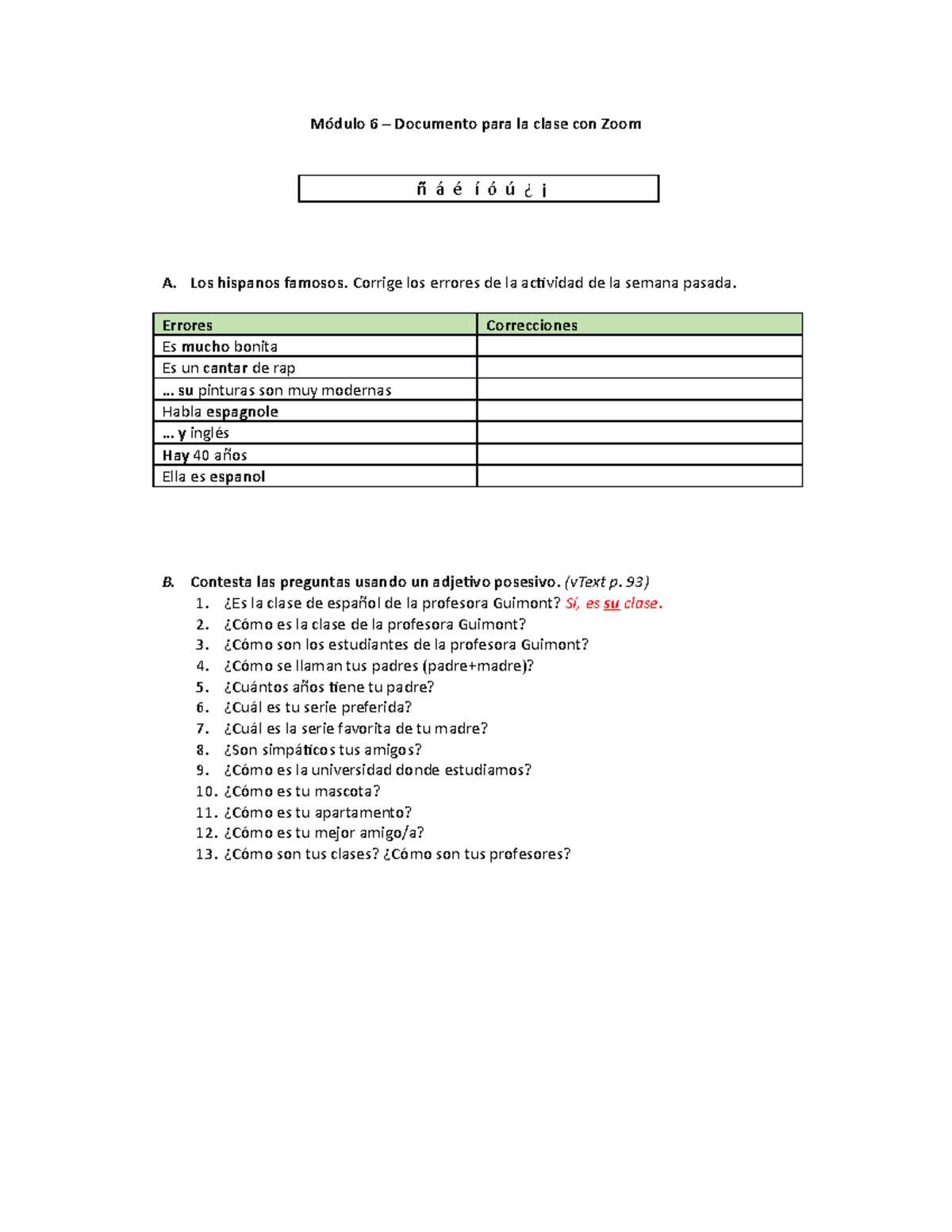 Módulo 6 Zoom meeting - fvevrevrev - Módulo 6 – Documento para la clase ...