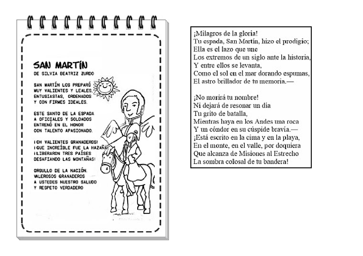 Poesias SAN Martin ACTO - Historia americana - Studocu