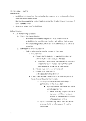 16. The plea, counterclaim, replication, counterplea and close of ...