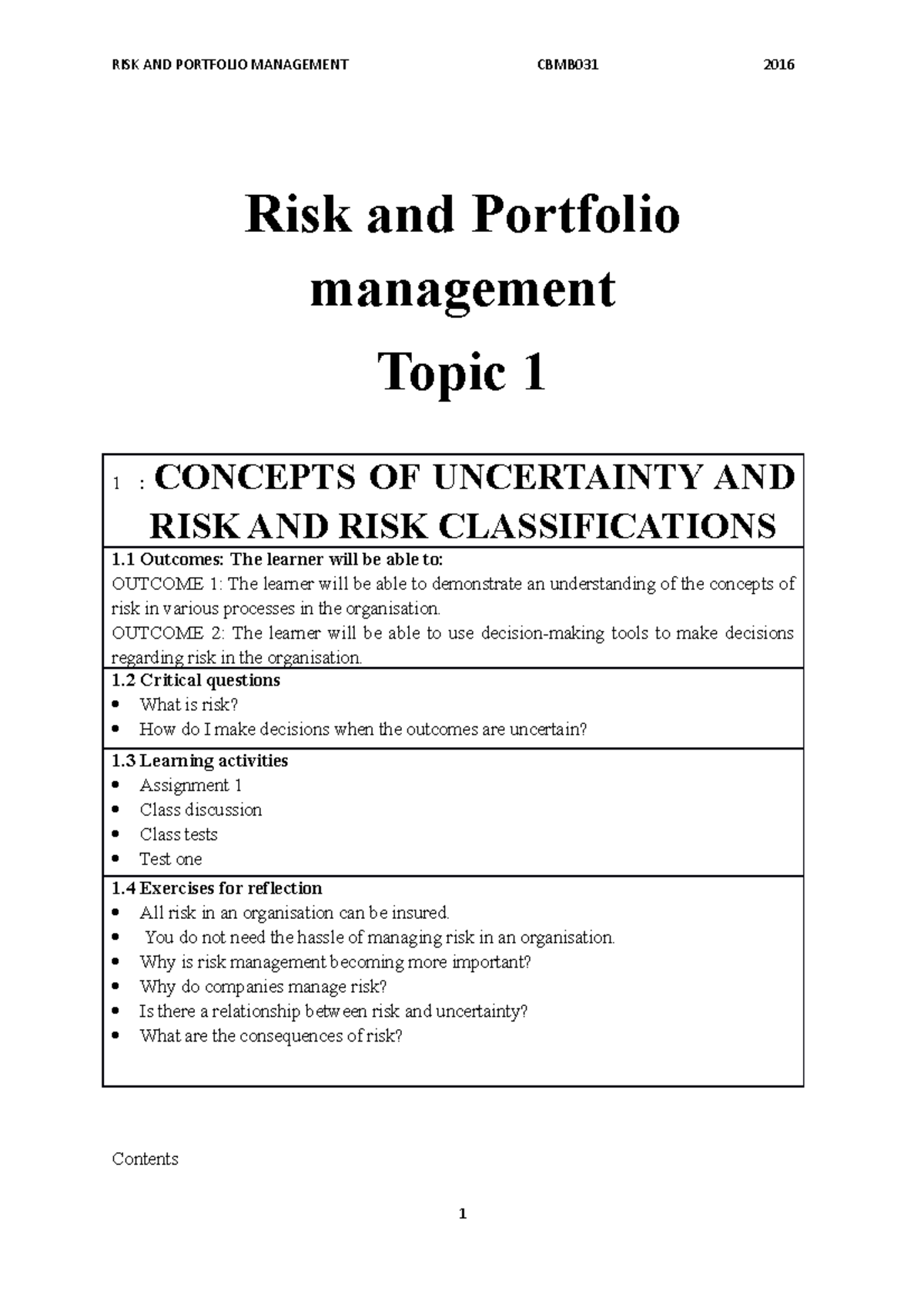 topic-1-concepts-uncertainty-and-risk-classification-risk-and