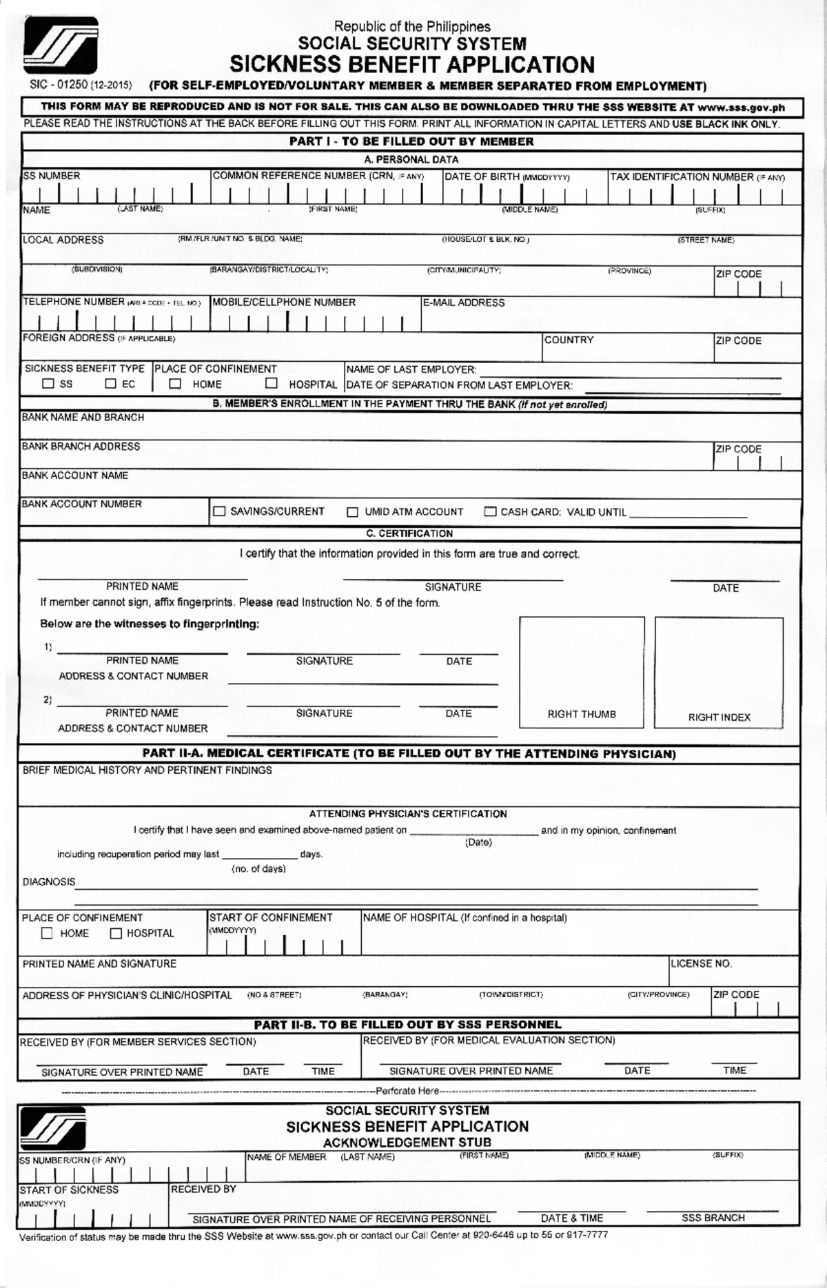 How To Apply Ec Sickness Benefit In Sss Online