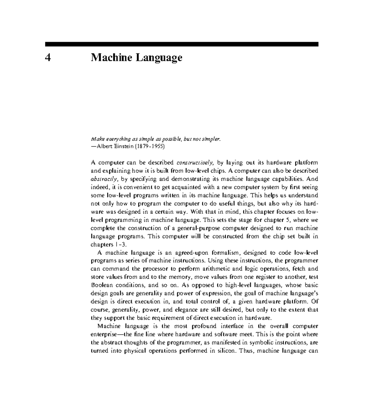 Chapter 04 - Task sheet - 4 Machine Language Make everything as simple ...