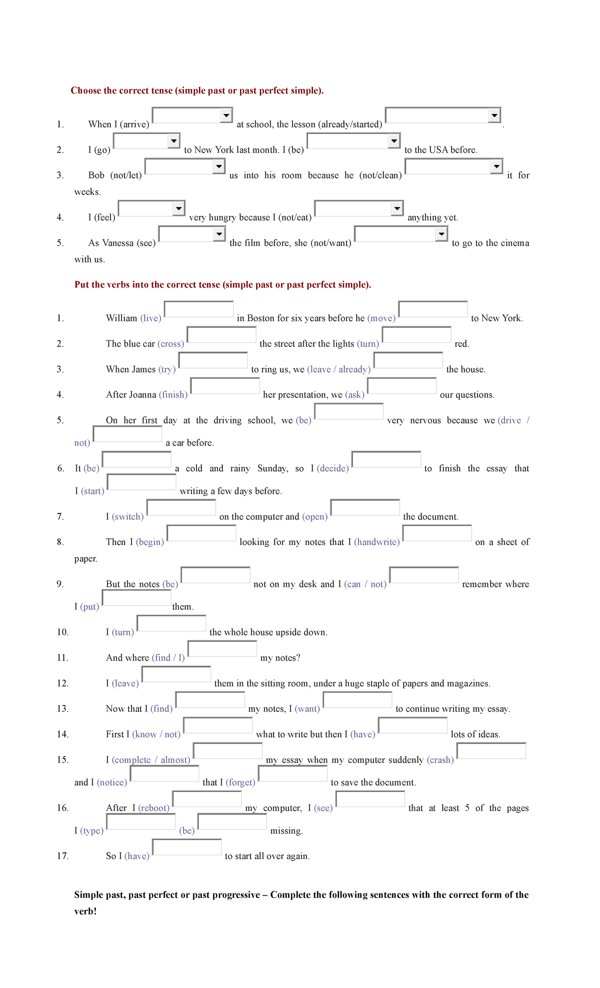 simple-past-past-perfect-choose-the-correct-tense-simple-past-or