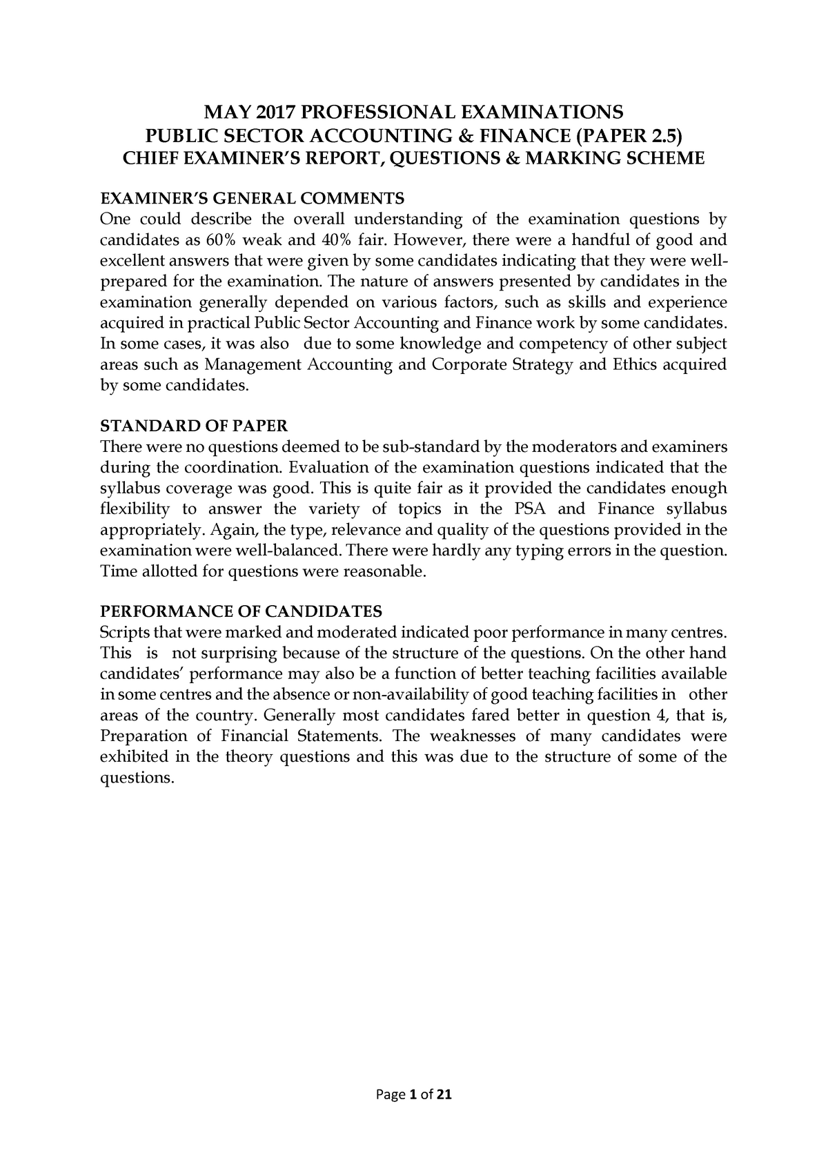 Types Of Warrant In Public Sector Accounting